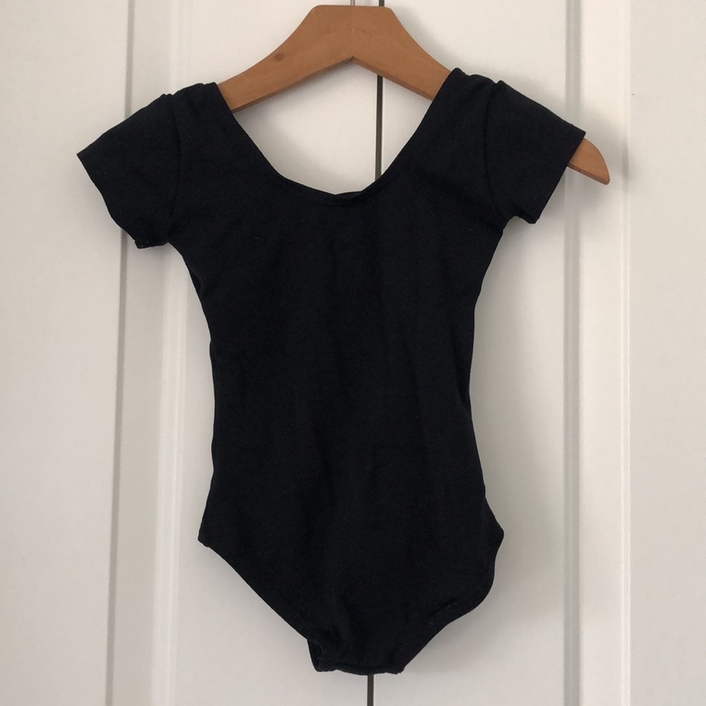 Black basic Capezio leotard Toddler